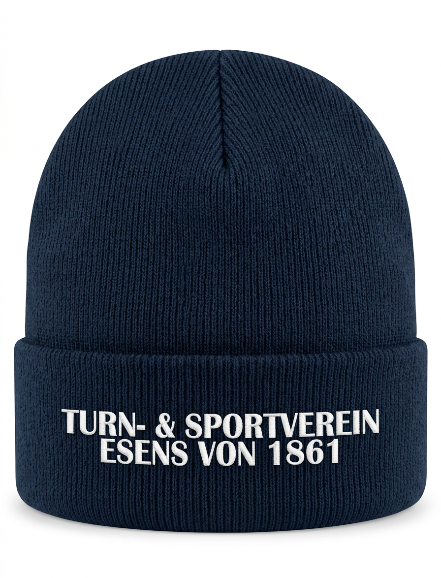 Beanie mit Stick