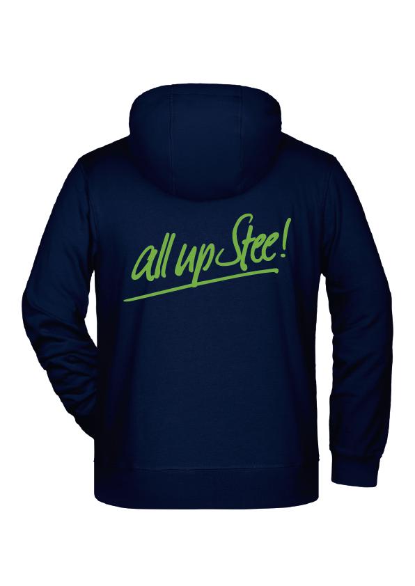 Men´s Zip-Hoody - All up Stee