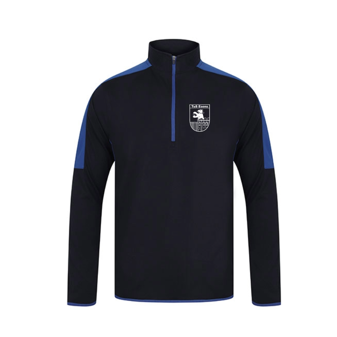 1/4 Zip Contrast